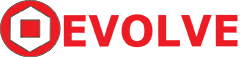 Evolve By Design Red Logo